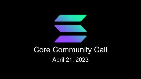 Core Community Call - April 21, 2023 - QUIC, Syscall for Restart Slots