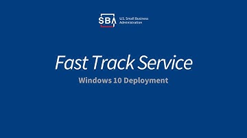 Win 10 fast track