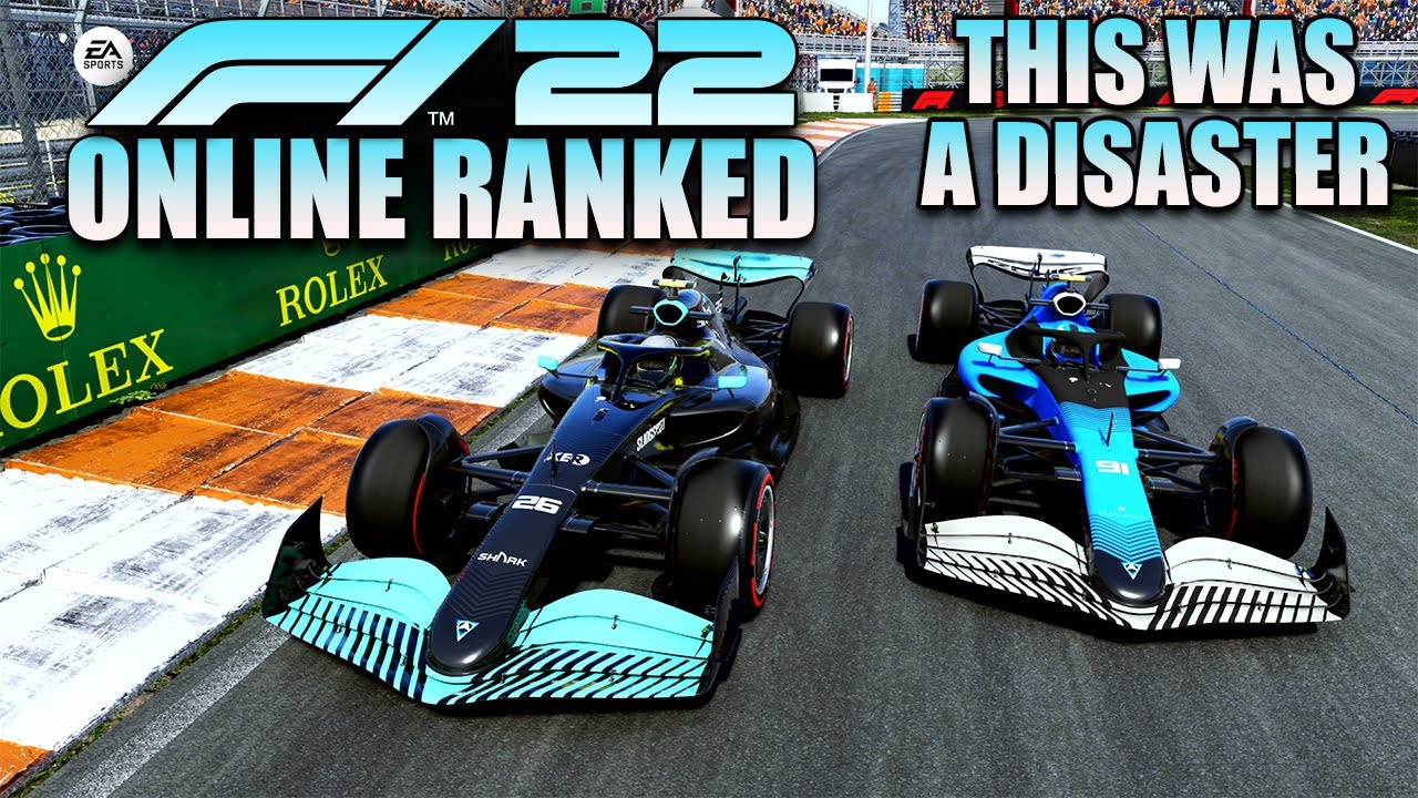 F1 22 ONLINE RANKED is a DISASTER 😲