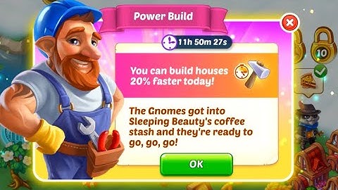 EverMerge Part 7 - Gnomes with 20% Faster Building Speed Today - iOS Gameplay