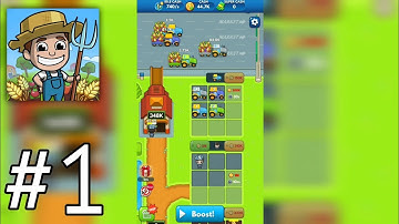 Idle Farm Tycoon - Merge Simulator - gameplay walkthrough part 1 ( Android , iSO )