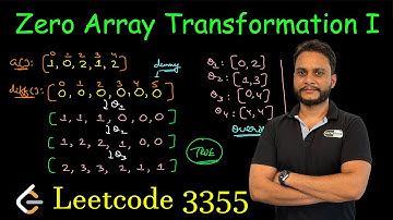 Zero Array Transformation I | Leetcode 3355