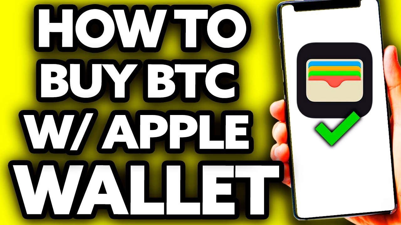 How To Buy BTC with Apple Wallet (EASY!) - YouTube