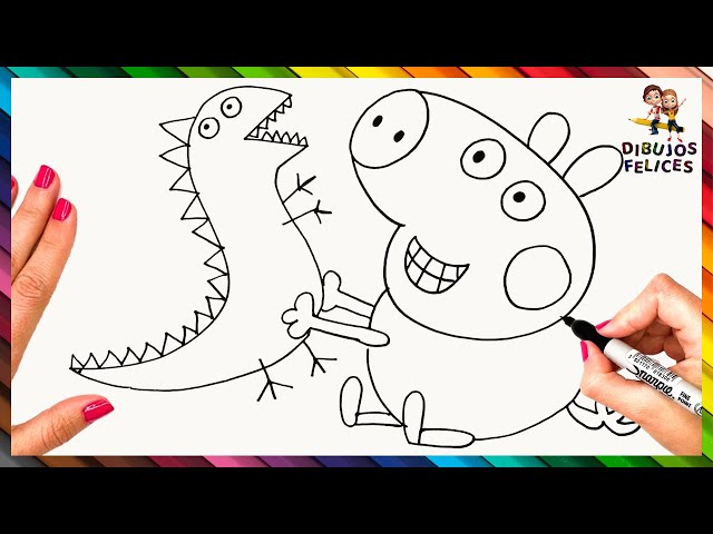 Peppa Pig Princesa Fada  Dibujo de peppa pig, Peppa pig para colorear,  Peppa para pintar