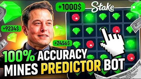 🤑 STAKE MINES PREDICTOR BOT | 100% Accurate?!