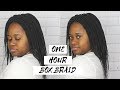 COMMENT RÉALISER UN CROCHET BOX BRAIDS EN UNE HEURE !! (ONE HOUR CROCHET BOX BRAID TUTORIAL)