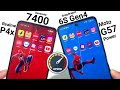 Realme P4x vs Moto G57 Power SpeedTest Ram Management Comparison 🔥🔥🔥