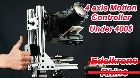 BEST BUDGET 4 AXIS MOTION SLIDER EDELKRONE RHINO ALTERNATIVE