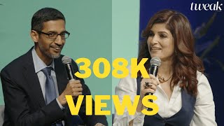 The Icons: Sundar Pichai and Twinkle Khanna