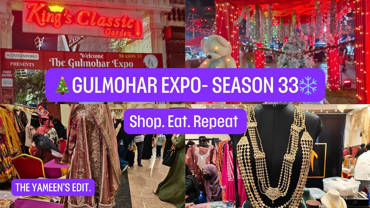 Gulmohar Expo Hyderabad 2025 (Season 33) | Shop. Eat. Repeat | The Yameen's Edit 