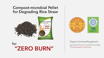 Compost-microbial Pellet for Degrading Rice Straw for “ZERO BURN”
