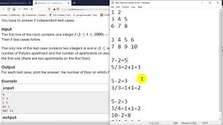 1426A  Floor Number  codeforces problem in bangla