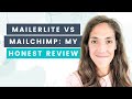 Mailerlite vs Mailchimp: My Honest Review (Plus why you shouldn't use Gmail for business)