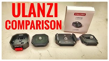 Ulanzi Snelkoppelingsplaat VERGELIJKING