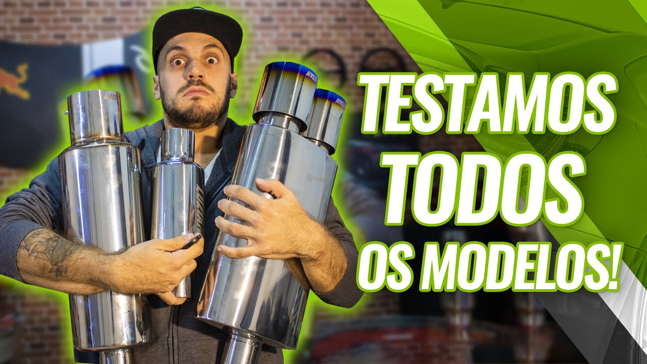 Como é o RONCO de ABAFADOR ESPORTIVO em CARRO 2.0 🚗💨