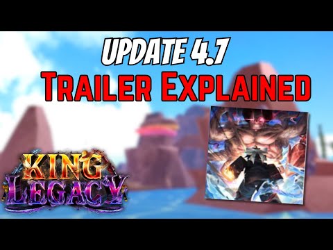 King Legacy on X: Update 4.7 Trailer -- Watch Below ⚠️Premiering Soon   / X