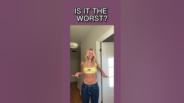 Is This The WORST Female FASHION TREND?!! #shorts