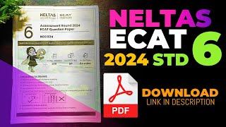 Neltas 2024 Ecat Cl 6 Question Paper Neltas Olympiad Cl 6 School Compeive Olympiad 2024