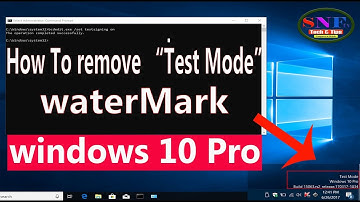 How to Remove "Test Mode" Watermark On Windows 7/8/10 Pro Easy