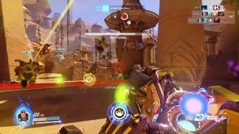 Top zarya on console