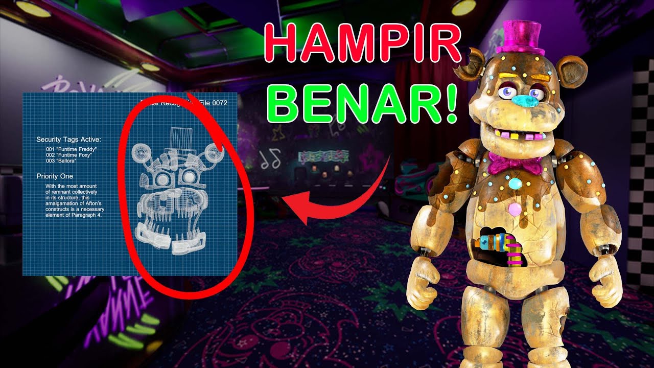 5 TEORI FAN yang ternyata BENAR ! Five Nights at Freddy's