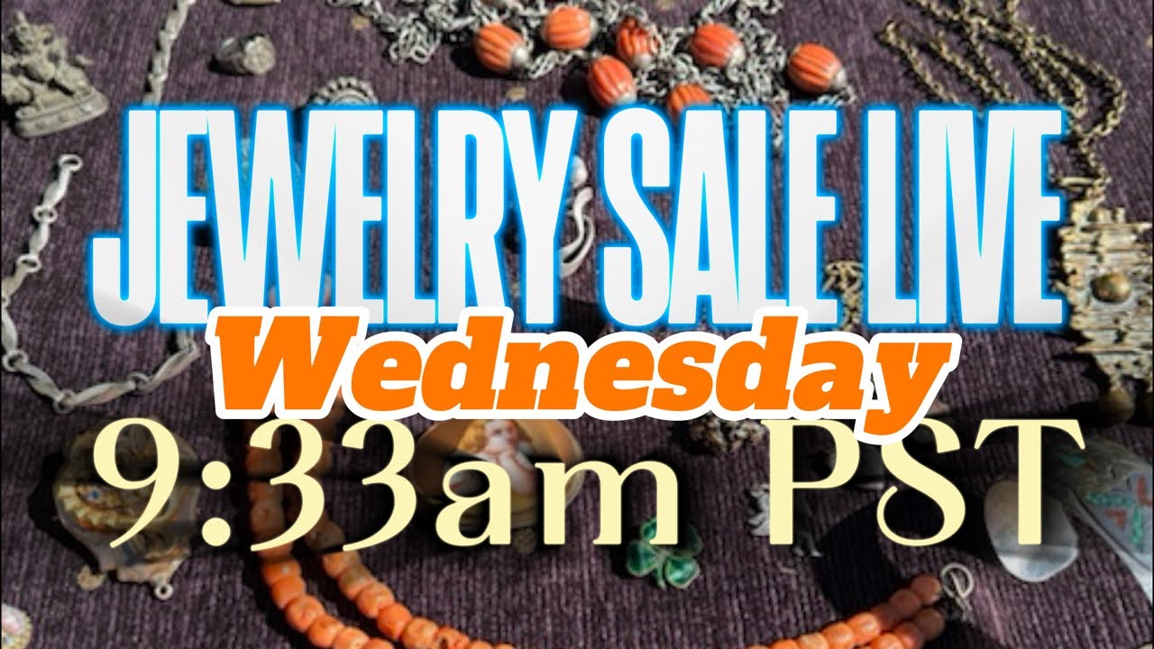 JEWELRY SALE LIVE ✨ Sterling✨14K Gold✨Costume✨something 4U 🙌✨😊