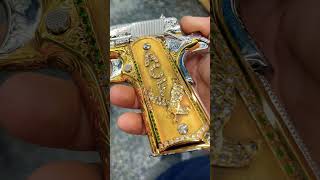 Colt 1911 #goldaccessories #custom #gold #goldplate #goldplated #handmade #gun #plating