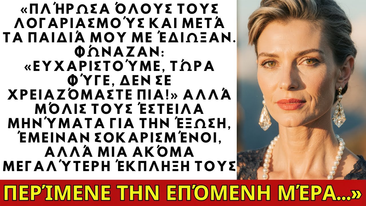 Η νύφη μου προσπάθησε να με διώξει μετά τον θάνατο του γιου μου, αλλά της γύρισα την πλάτη...