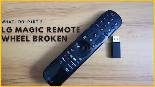LG Magic Remote Wheel Broken, Try USB?