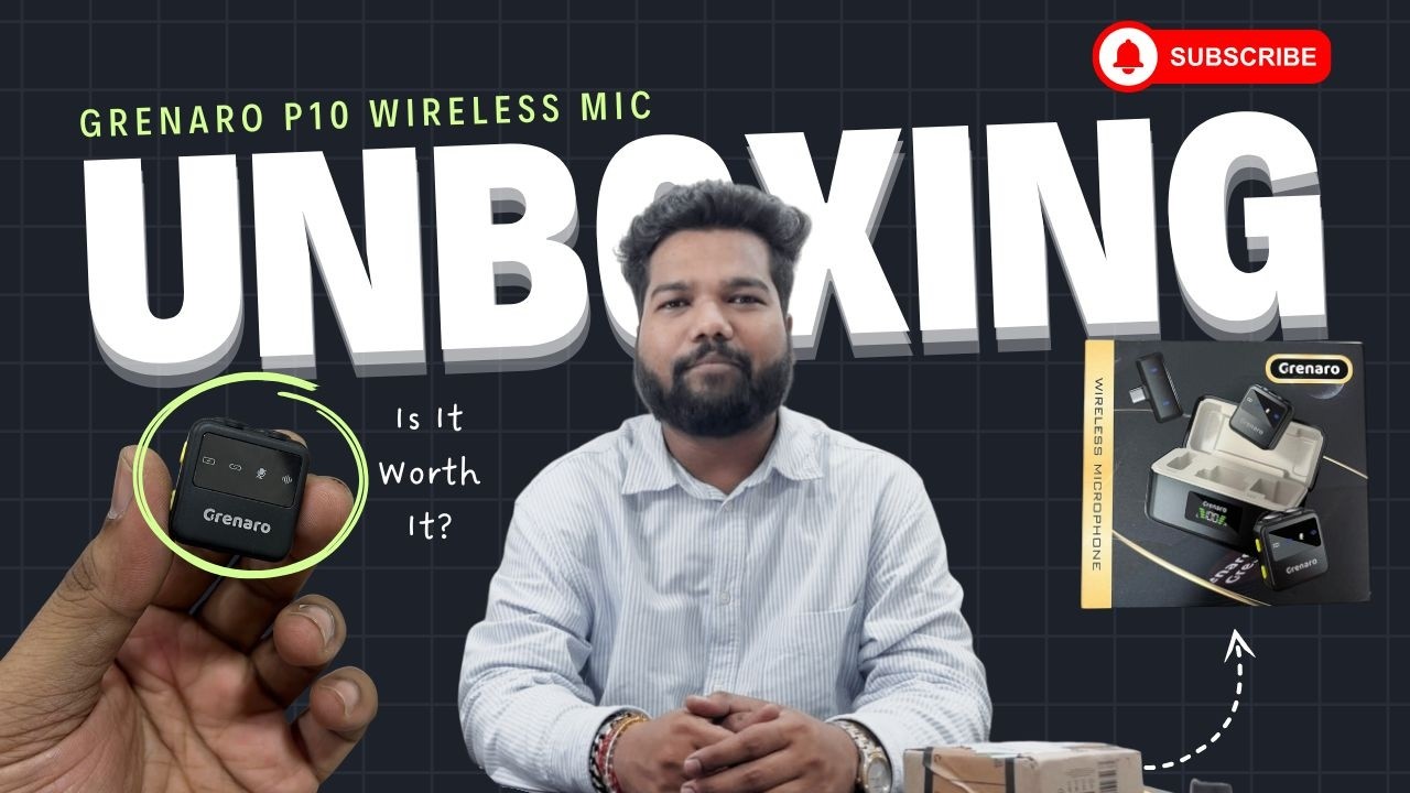 YouTubers साठी Best Mic? | Grenaro Unboxing मराठीत 🎧 #grenaro mic unboxing video.