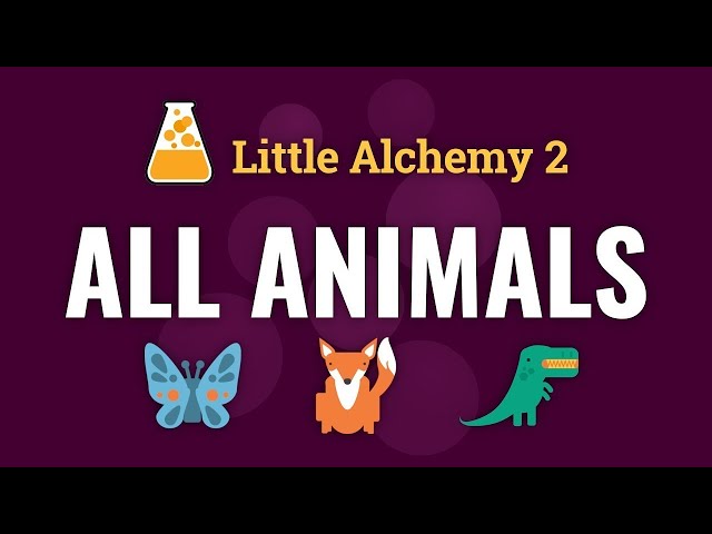 66 Animal Combinations for Little Alchemy 2