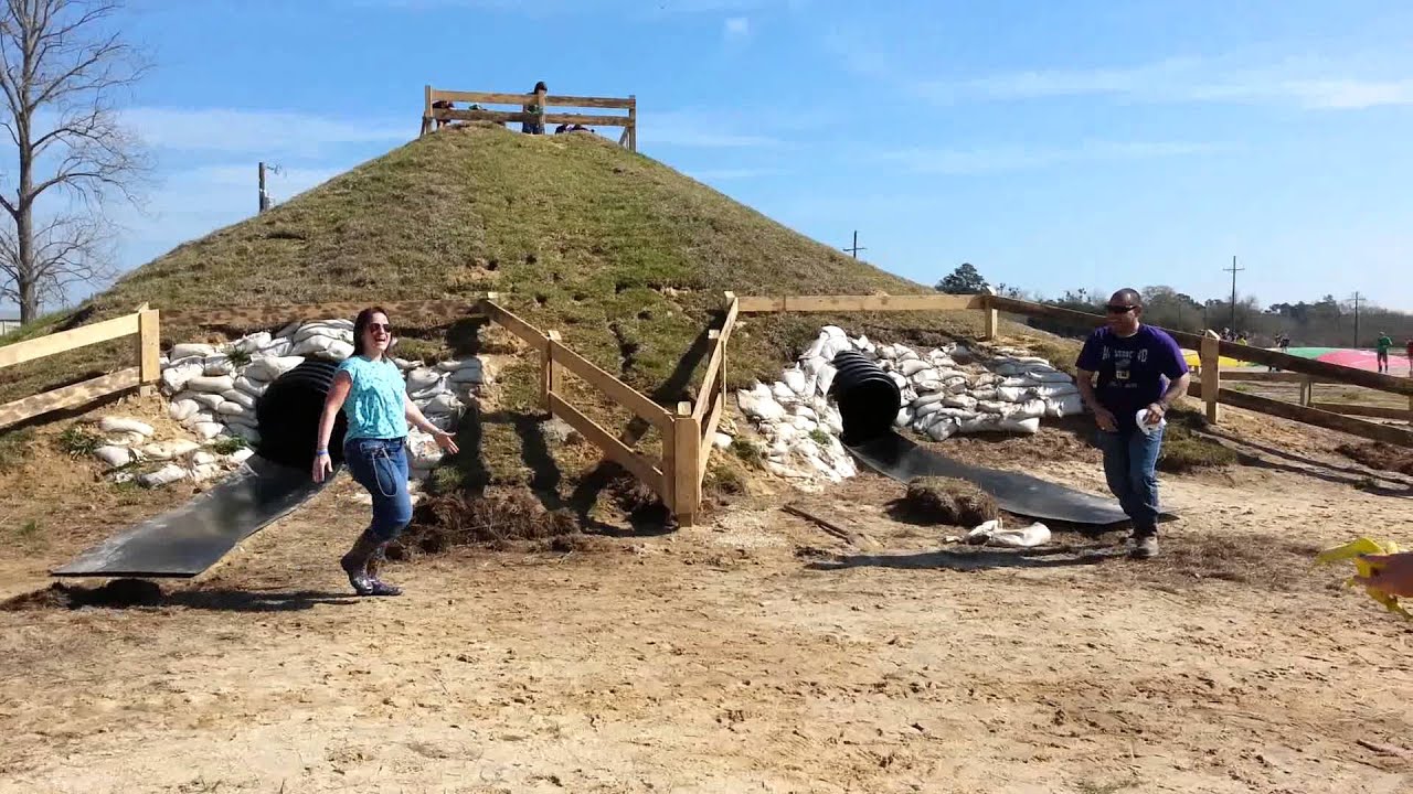 Angel and Paige on slide