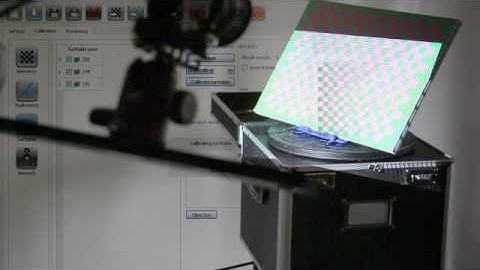 Mephisto 3D scanner automatic turntable