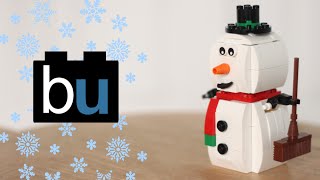 Lego Snowman Review 40093