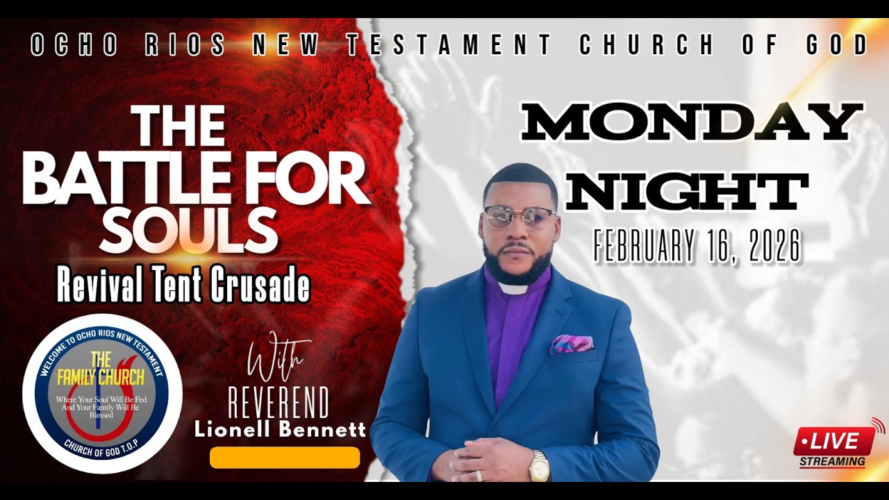BATTLE FOR SOULS //MONDAY NIGHT//REVIVAL TENT CRUSADE FEBRUARY 16, 2026