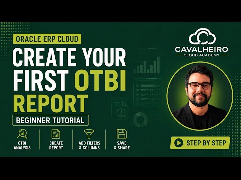Create Your First OTBI Report in Oracle ERP Fusion | Beginner Tutorial