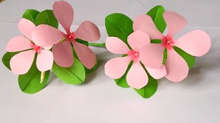 How to make Periwinkle Paper Flower