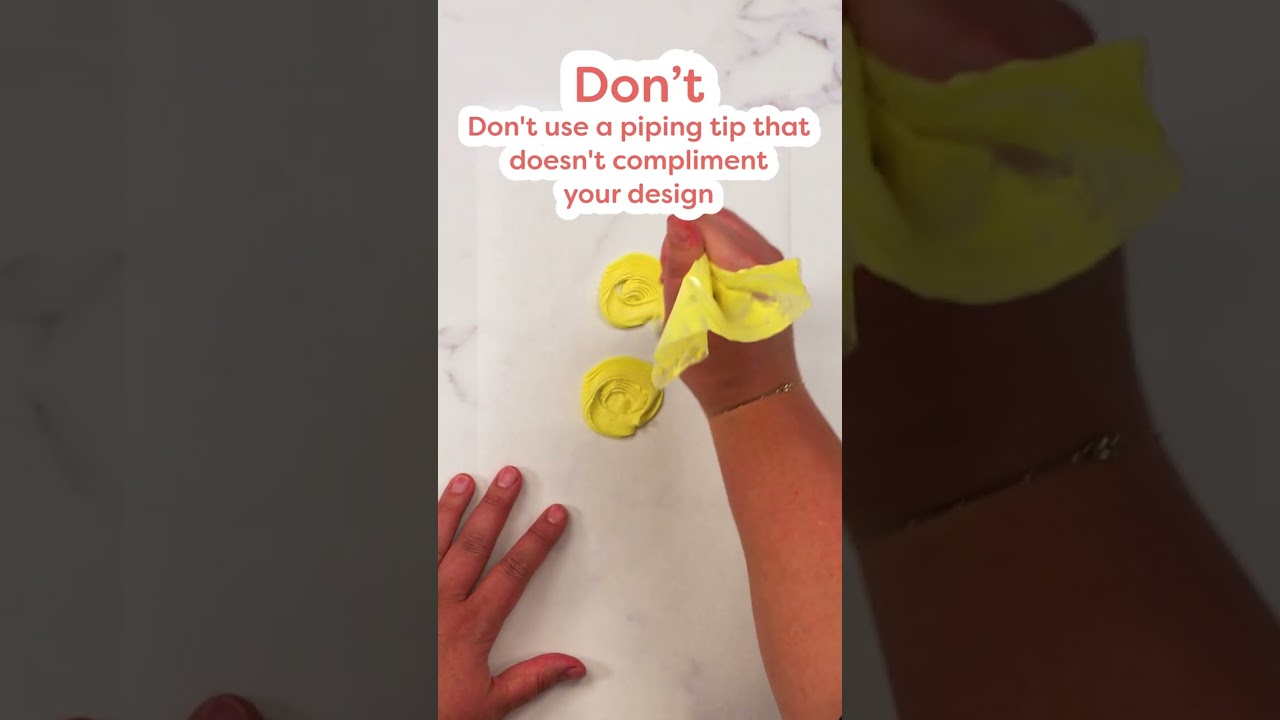 Frosting Do's and Dont's