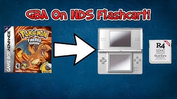 How to Play GBA Games from your NDS Flashcart