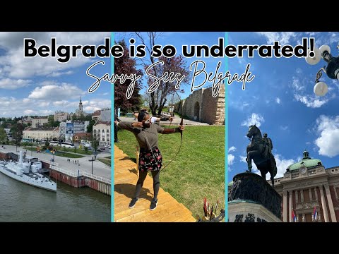 The BIGGEST surprise of my trip! Belgrade, Serbia solo travel vlog | Hostel tour + what to do