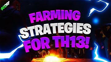TH13 EASY DARK ELIXIR FARMING STRATEGIES - Clash Of Clans