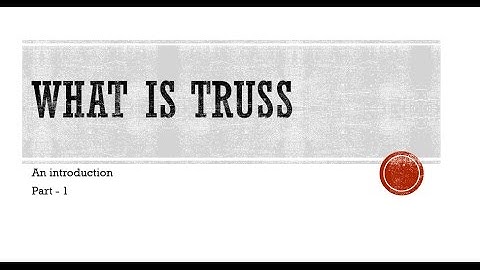what is truss/structural analysis