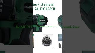 DoMERIT 21V Cordless 13 impact Screwdriver #powertools  #brushless