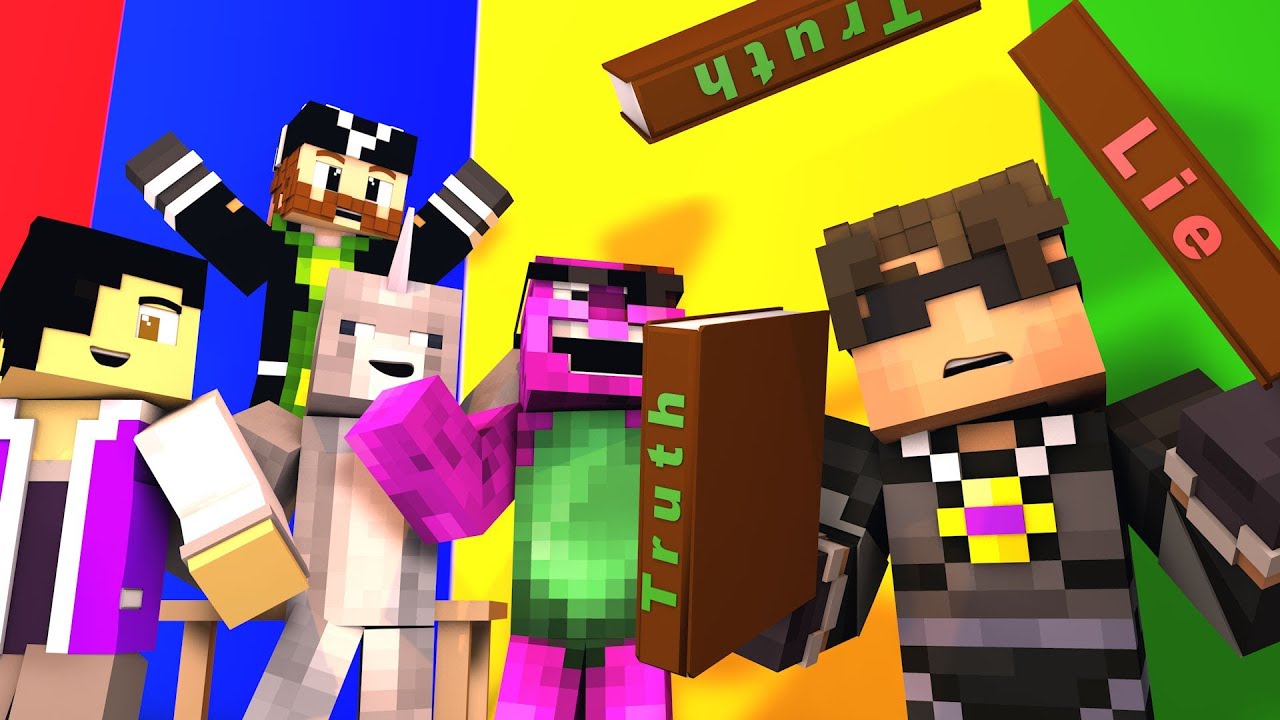 Minecraft TWO TRUTHS AND ONE LIE 3! ~ SkyDoesMinecraft