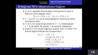 Olasılık Kuramı 57 Sıra İstatistikleri