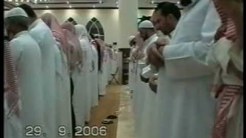 أواخر سورة النسآء من عـــام 1427 هـ رائـعه. نـاصر القطامي