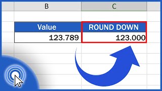 How to ROUND DOWN in Excel