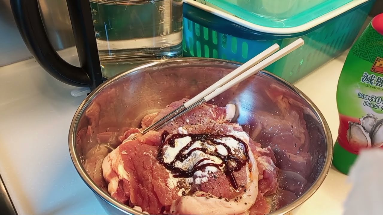 CHINESE STYLE MASARAP NA PAG MARINATE SA PORK CHOP 