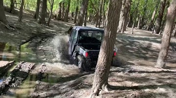 Mudding in a 2020 Can Am defender HD8 and got stuck!