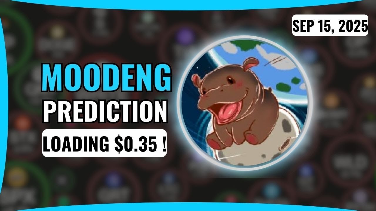 MOODENG coin price prediction and buy the dip? Moo Deng crypto news Sep 15,  2025 - YouTube